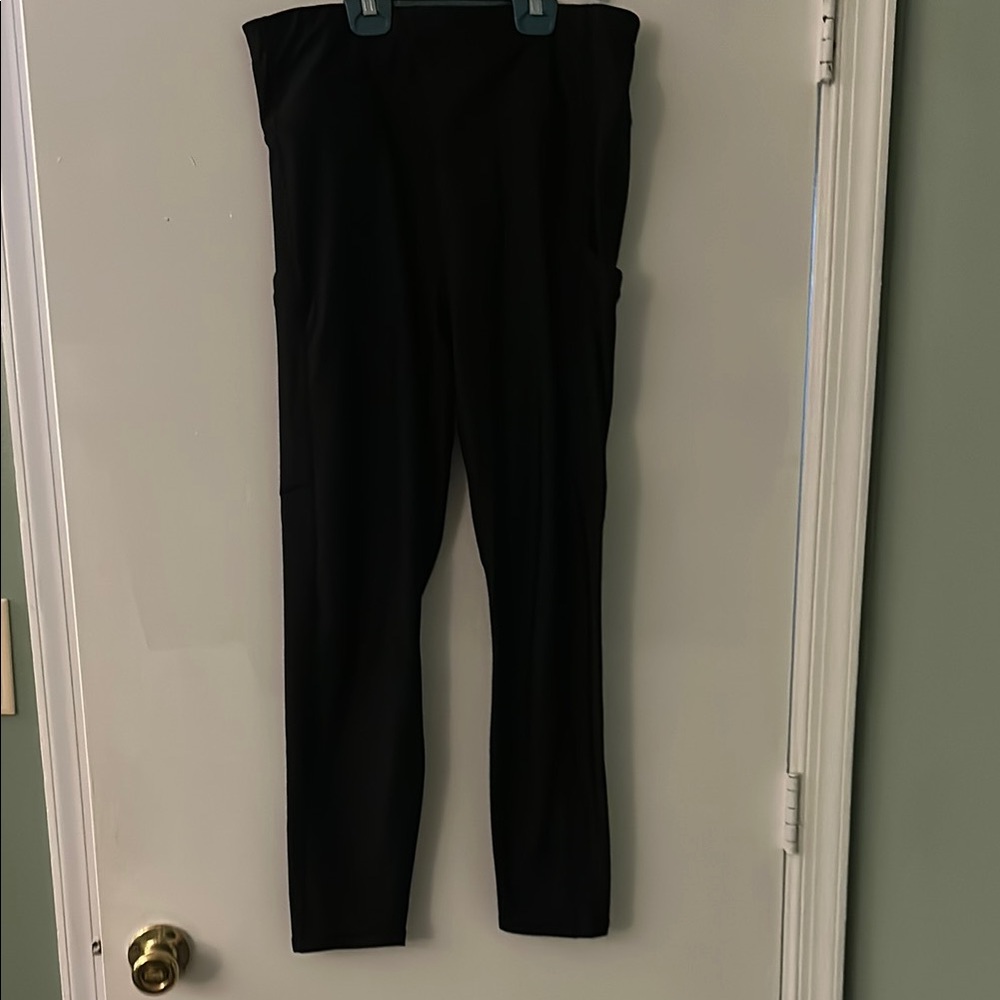 Black High-Waisted Leggings
